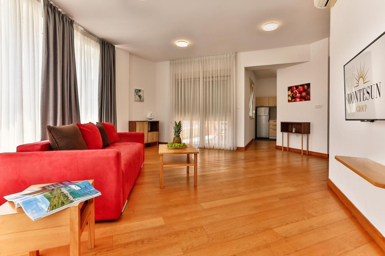 Montesun Apartments Budva Bagian luar foto