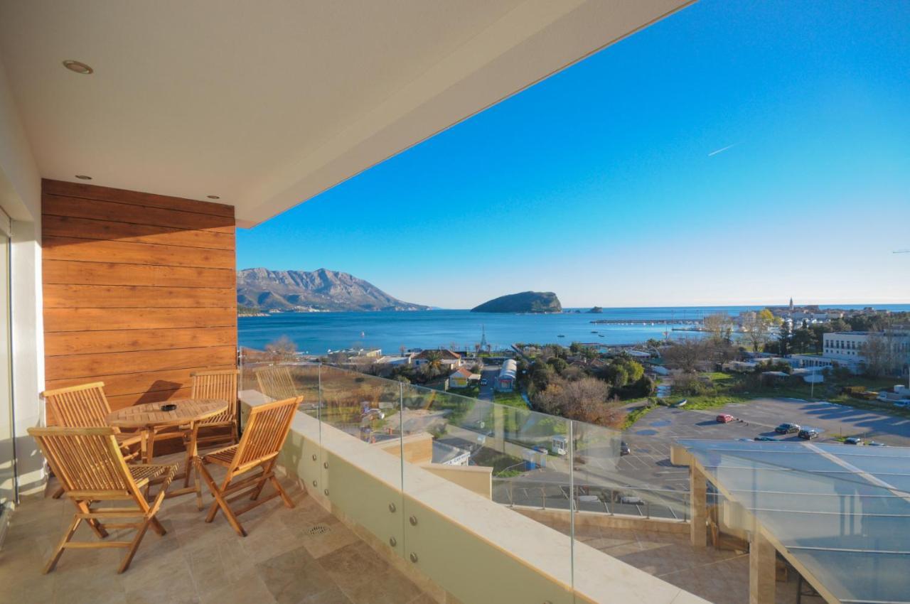Montesun Apartments Budva Bagian luar foto